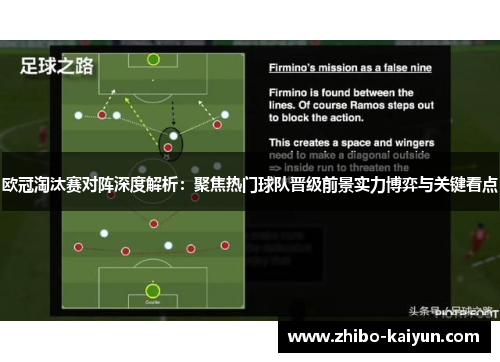 欧冠淘汰赛对阵深度解析：聚焦热门球队晋级前景实力博弈与关键看点